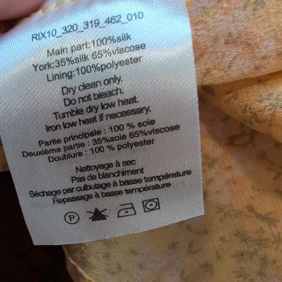 Rixo Tammy Silk Midi Dress - Picture 7 of 12